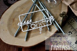 Чипборд Fantasy "Стимпанк 396", размер 6,5*9,5 см