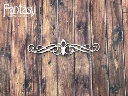 Чипборд Fantasy «Королевский завиток 2560» размер 9*2 см