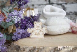 Чипборд Fantasy "Мишка 287", размер 5,2*4 см