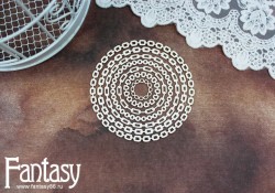 Чипборд Fantasy «Круг из цепей 2521» размеры от  2,1 до 10 см