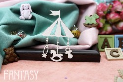 Чипборд Fantasy "Мобиль 2190" размер 4,1*6,5 см