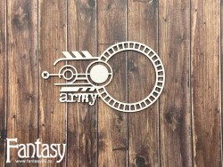 Чипборд Fantasy "Прицел армии 2633", размер 4,8*8,1 см