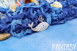 Чипборд Fantasy "Кит 1532" размер 5,6*4,2 см