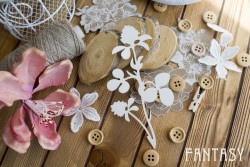 Чипборд Fantasy "Клевер луговой" размер 11,5*5,5 см