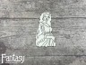 Чипборд Fantasy «Мамино счастье (Будущая мамочка 3262)» размер 4,1*7,7 см