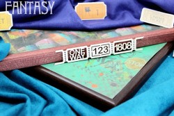 Чипборд Fantasy "Билеты ONE WAY 2036" размер 10,9*1,7см