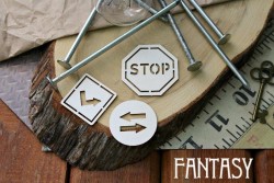 Чипборд Fantasy "Стимпанк 428", 3 шт.