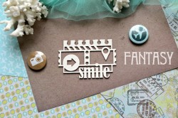 Чипборд Fantasy "Путешествие 828 " размер 7,7*5,2 см