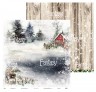 Набор бумаги FANTASY коллекция "Уютная зима" размер 20*20 см, 190гр, 6 листов + бонус