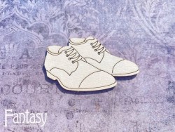 Чипборд Fantasy «На седьмом небе» (Ботинки жениха 2954), размер 6*3,4 см