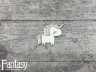 Чипборд Fantasy «Мамино счастье (Единорожка 3267)» размер 4,2*5,2 см