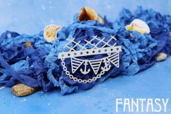 Чипборд Fantasy "Морская растяжка 1505" размер 7,8*5,4 см