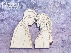 Чипборд Fantasy «На седьмом небе» (Влюбленные 2956), размер 7,5*7,7 см
