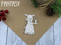 Чипборд Fantasy "Свинка 654" размер 3.7*6 см