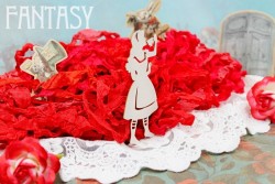 Чипборд Fantasy "Алиса 1852" размер 9*4см