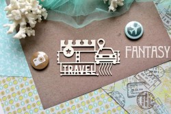 Чипборд Fantasy "Путешествие 840 " размер 8,8*5,2 см