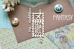 Чипборд Fantasy "Путешествие 853" размер 11*5,2 см
