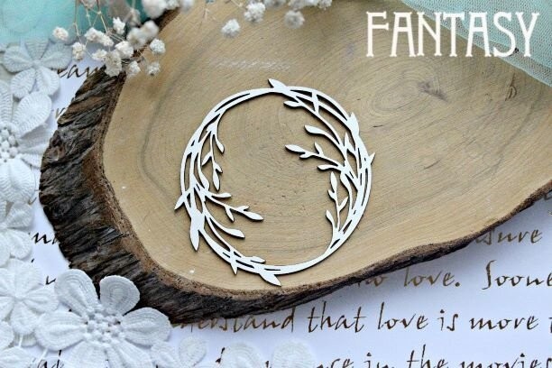 Чипборд Fantasy "Рамка 791" размер 8,5*7,5 см