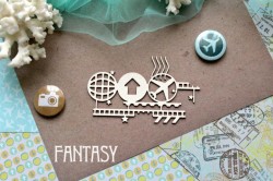 Чипборд Fantasy "Путешествие 856" размер 9,3*5,5 см