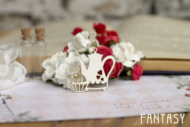 Чипборд Fantasy "Алиса 116" размер 3,5*3,2 см