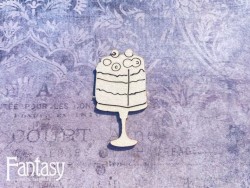 Чипборд Fantasy «На седьмом небе» (Кусочек торта 2978), размер 2,6*4,8 см