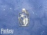 Чипборд Fantasy «Теплое море (Баночка с ракушками) 2915» размер 4,1*6,5 см