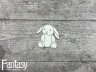 Чипборд Fantasy «Мамино счастье (Зайчонок 3286)» размер 4,4*4,7 см