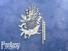 Чипборд Fantasy «Теплое море (Морская композиция с китом) 2912» размер 9,1*13,6 см