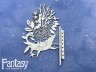 Чипборд Fantasy «Теплое море (Морская композиция с китом) 2912» размер 9,1*13,6 см