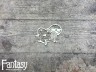 Чипборд Fantasy «Мамино счастье (Колыбелька 3230)» размер 6*5,5 см