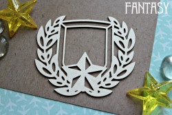 Чипборд Fantasy "Рамка 1134» размер 7,7*6,5 см