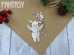 Чипборд Fantasy "Свинка с колокольчиком 660" размер 4*7 см