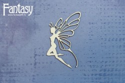 Чипборд Fantasy «Девочка-бабочка 3318» размер 4,5*6,9 см
