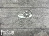 Чипборд Fantasy «Мамино счастье (Коляска 3229)» размер 5,7*6,6 см