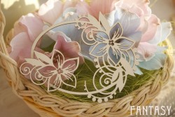 Чипборд Fantasy "Рамка 255", размер 9,5*8,5 см
