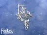 Чипборд Fantasy «Теплое море (Морская композиция с розой) 2909» размер 14,2*9,2 см
