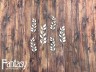 Чипборд Fantasy набор «Цветущие веточки 2608» размер от 1,3*4,3 см до 1,6*6 см