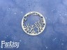 Чипборд Fantasy «Теплое море (Морская рамка с водорослями) 2902» размер 8 см