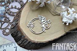 Чипборд Fantasy "Рамка 678" размер 6,1*5 см