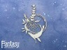 Чипборд Fantasy «Теплое море (Морская рамка с котиком) 2911» размер 6,5*10,1 см