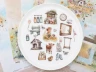 Высечки FantasyScrap на картоне «Уют деревенского дома», в наборе 23 шт