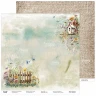 Двусторонний лист бумаги FantasyScrap коллекция "Родные края - 1", размер 30*30 см, 190 гр