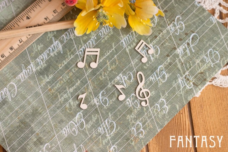 Чипборд Fantasy "Ноты"
