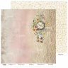 Двусторонний лист бумаги FantasyScrap коллекция "Родные края - 2", размер 30*30 см, 190 гр