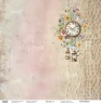 Двусторонний лист бумаги FantasyScrap коллекция "Родные края - 2", размер 30*30 см, 190 гр