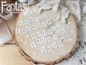 Нож для вырубки Fantasy «Алфавит флажки 1613» размер 7,7*9,8 см