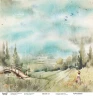 Двусторонний лист бумаги FantasyScrap коллекция "Родные края - 5", размер 30*30 см, 190 гр