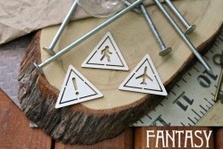 Чипборд Fantasy "Стимпанк 486", 3  шт.