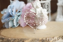Чипборд Fantasy "Сердце" размер 6*6.2 см