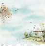 Двусторонний набор бумаги FantasyScrap "Родные края" размер 30*30 см, 6 листов + бонус, 190 гр